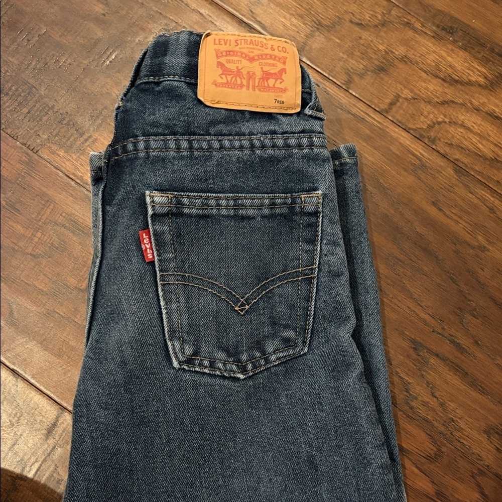 Levi's Kids 511 Slim Jeans— Size 7 Regular - Picture 4 of 6